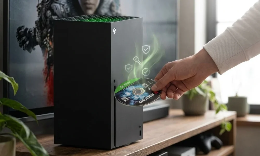 Xbox disc-to-digital conversion Series X physical games entitlement