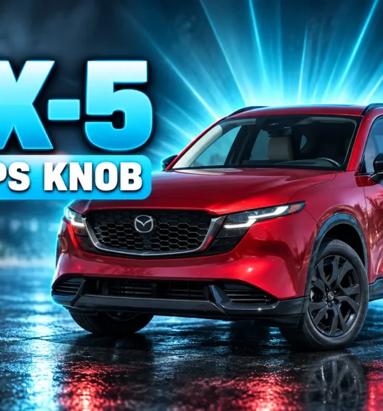 2026 Mazda CX-5 drops commander knob Google screen