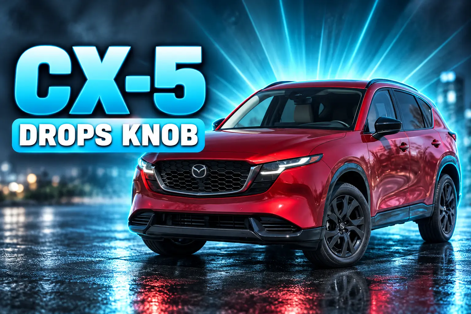 2026 Mazda CX-5 drops commander knob Google screen