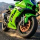 2026 Kawasaki Ninja ZX-10R lime green winglets