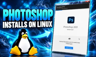 Adobe Photoshop 2025 Linux Wine installer patches