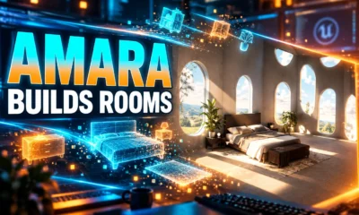 Amara Unreal Engine plugin 3D scene builder