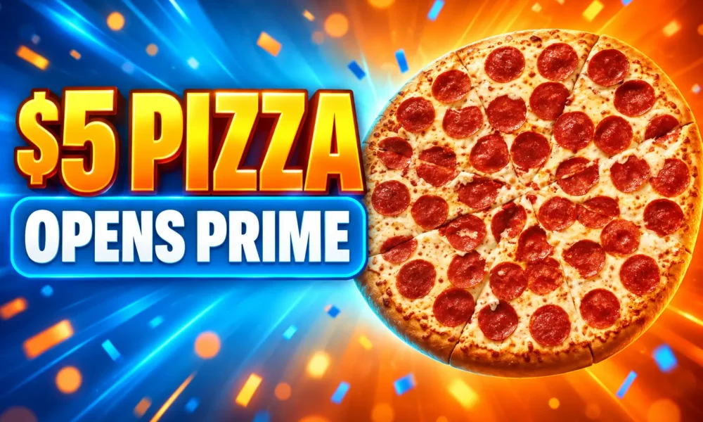 Amazon $5 Little Caesars pizza Prime Day deal