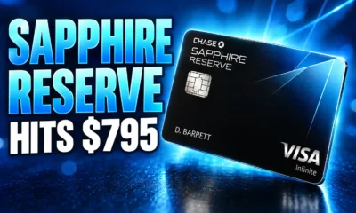 Chase Sapphire Reserve $795 fee Points Boost credits