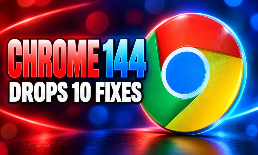 Chrome 144 January desktop security update fixes