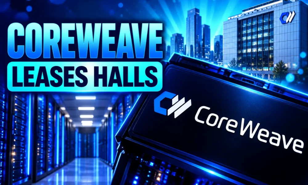 CoreWeave leases UK data centre halls H200