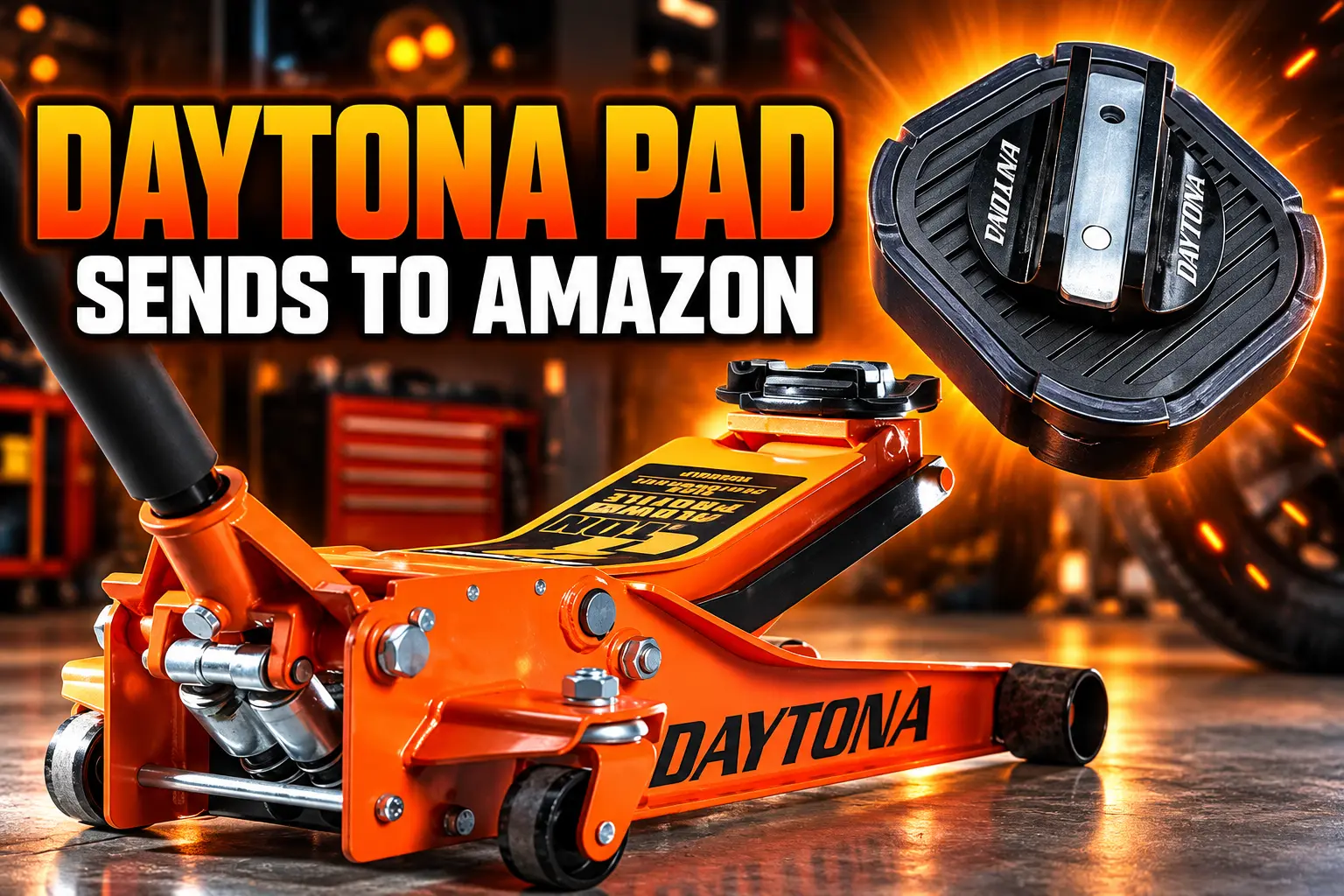 Daytona pinch weld adapter Harbor Freight in-store