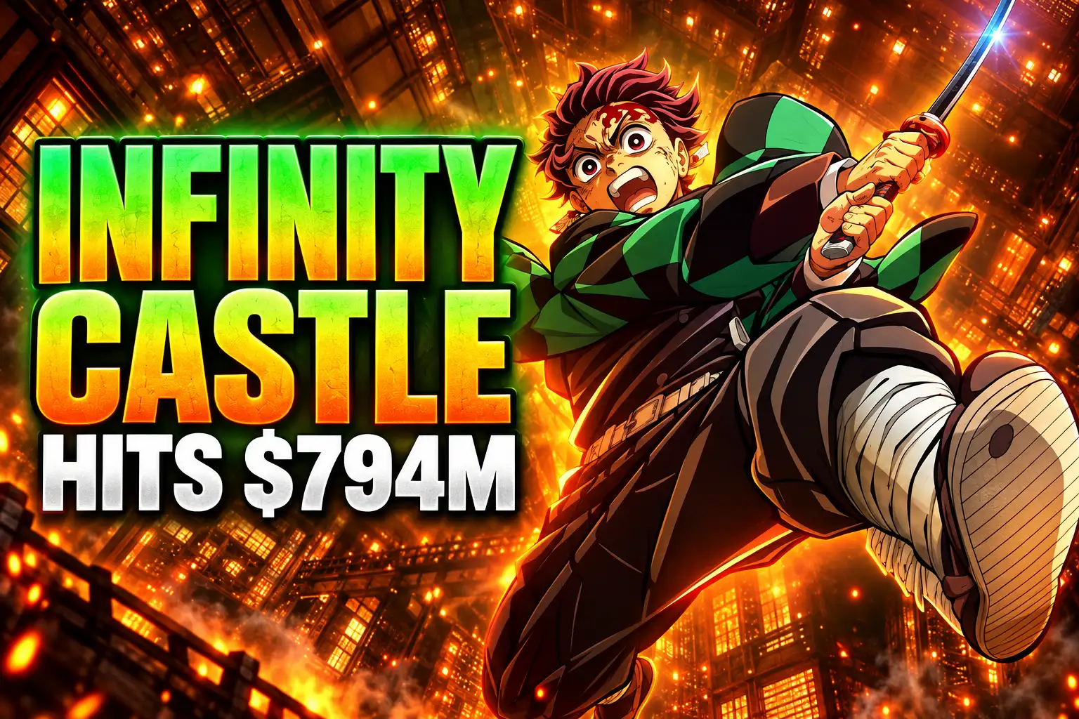 Demon Slayer Infinity Castle Part 1 box office totals