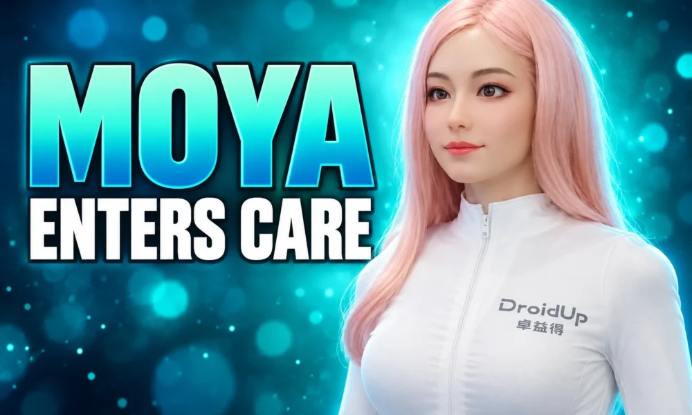 DroidUp Moya customizable humanoid robot Walker 3