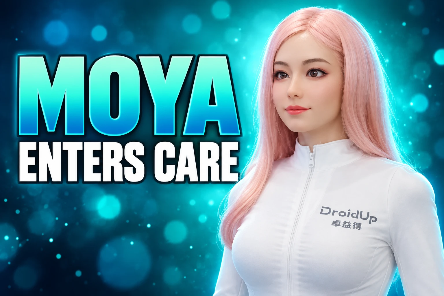 DroidUp Moya customizable humanoid robot Walker 3