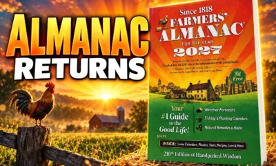 Farmers Almanac 2027 print edition after shutdown