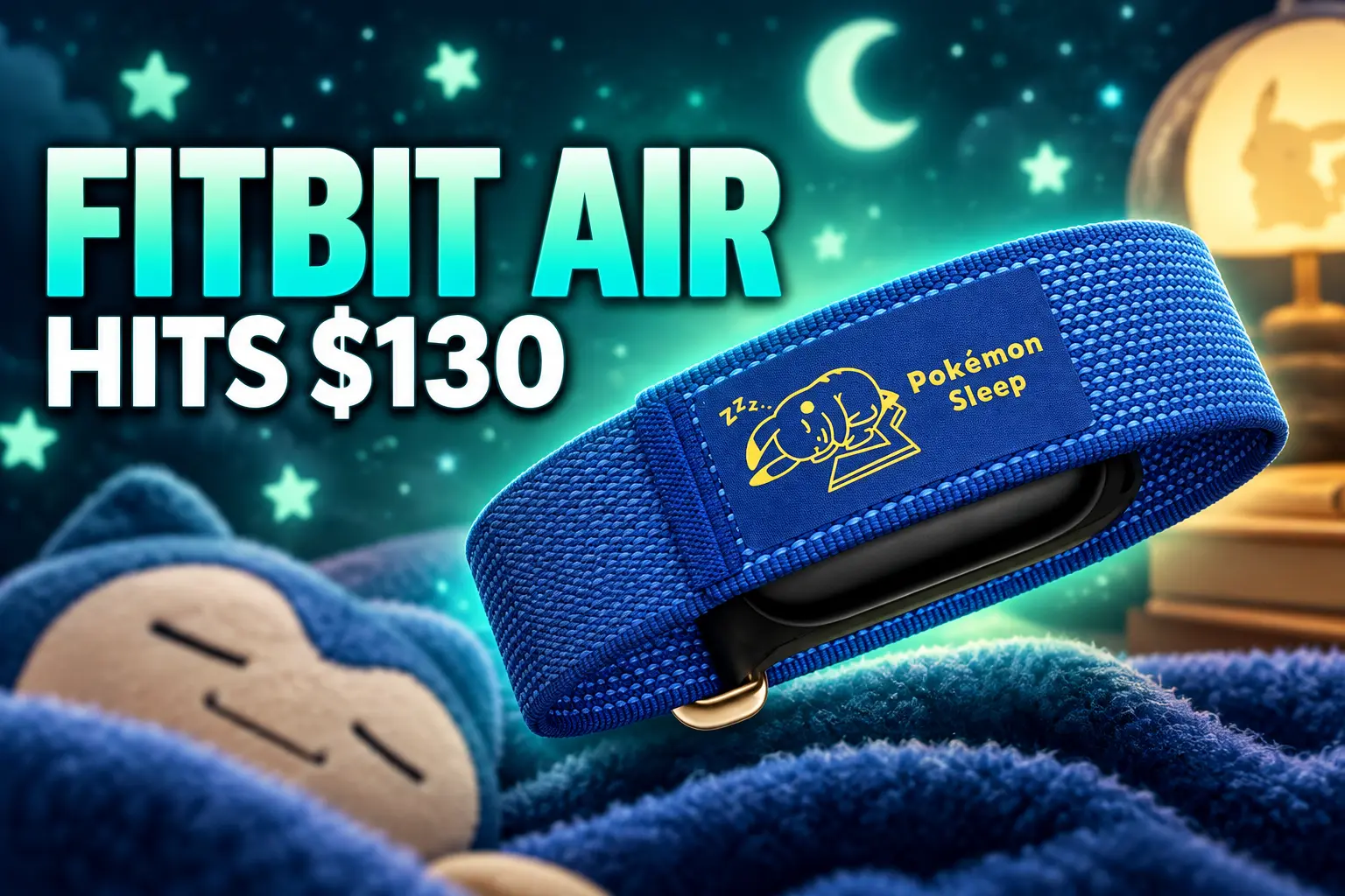Fitbit Air Pokémon Sleep ships September 15 $129.99