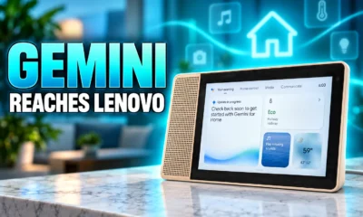 Gemini for Home Lenovo Smart Display onboarding update