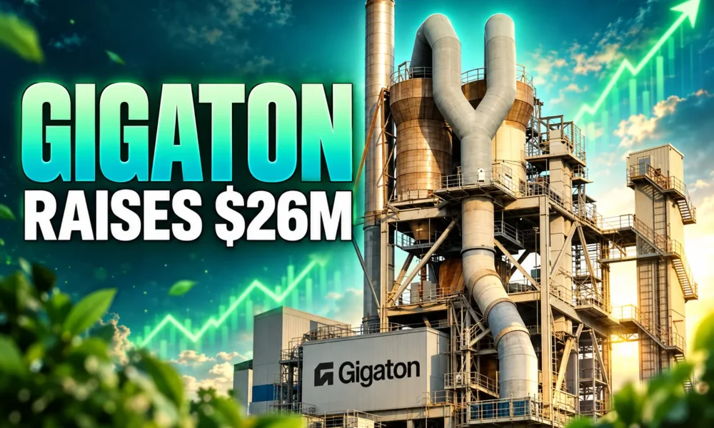 Gigaton Series A kiln control AI cement software