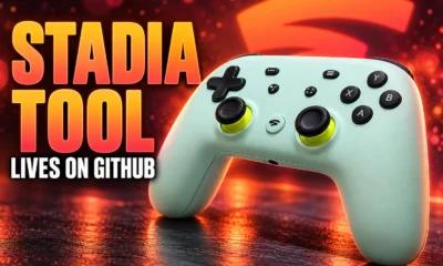 Google Stadia controller Bluetooth conversion GitHub backup