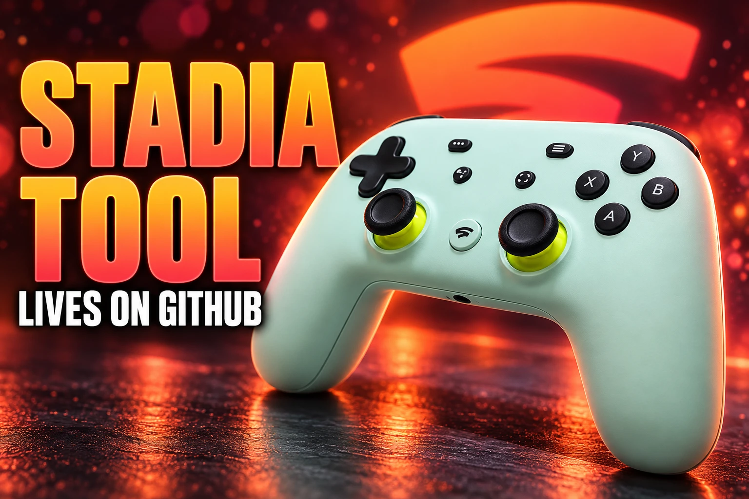 Google Stadia controller Bluetooth conversion GitHub backup