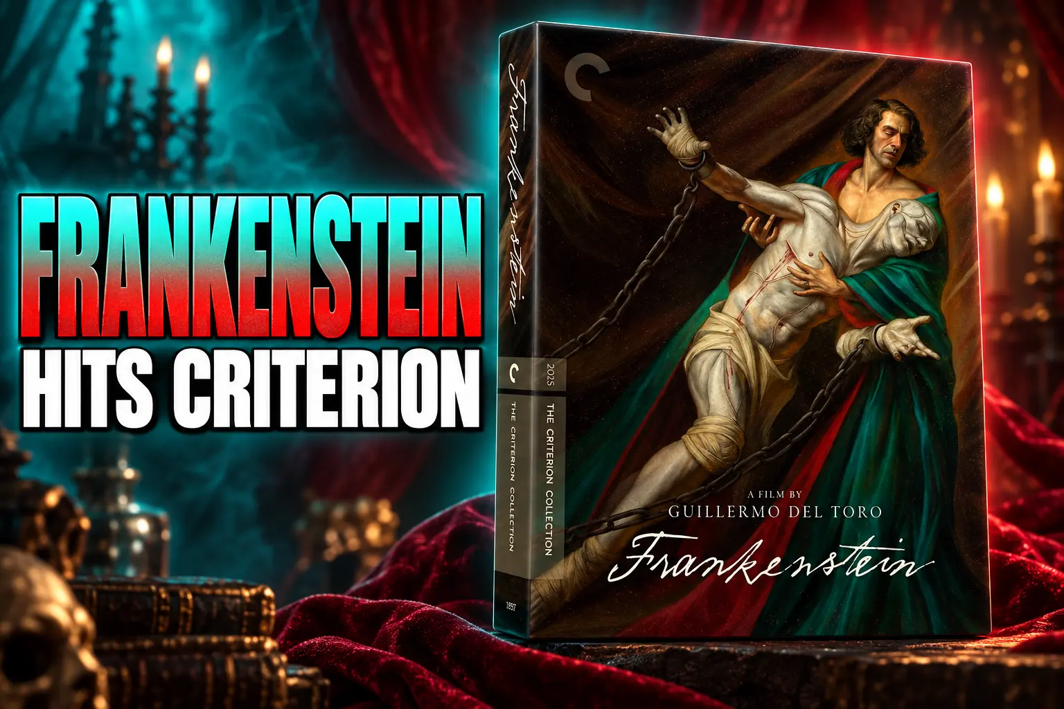 Guillermo del Toro Frankenstein Criterion Reborn Cut 4K