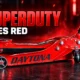 Harbor Freight Daytona metallic red 3-ton floor jack