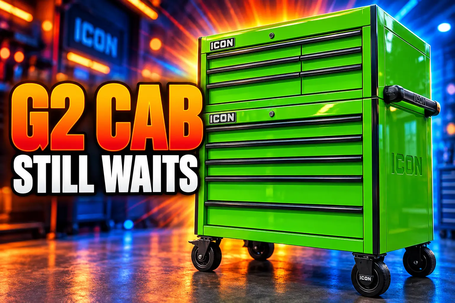 Harbor Freight ICON G2 roll cab SEMA 2027 preview