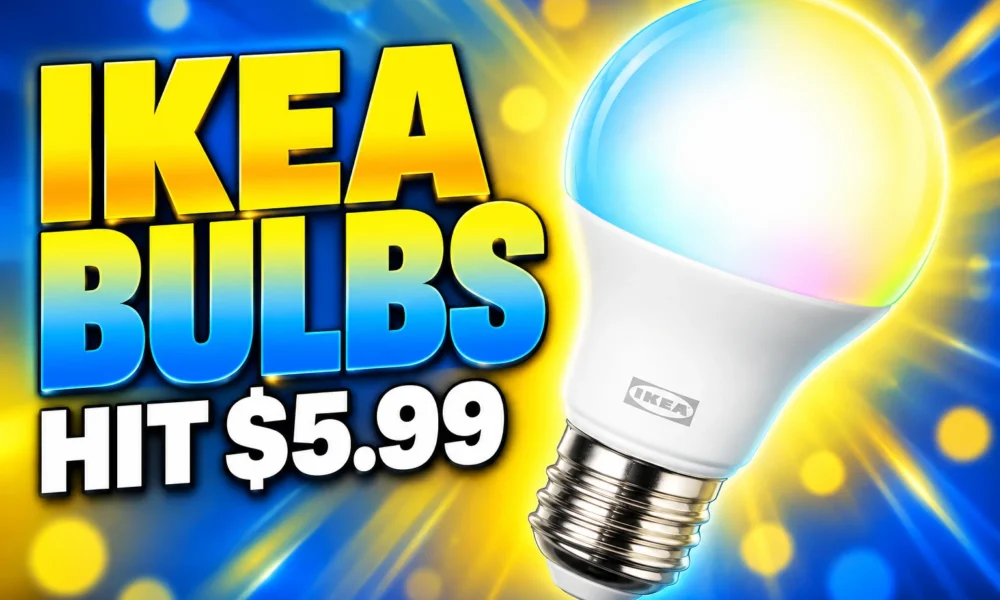 IKEA Kajplats Matter smart bulb US price