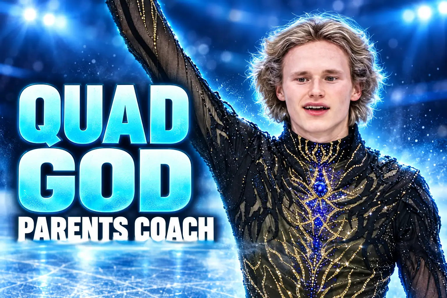 Ilia Malinin elite figure skating training costs Quad God
