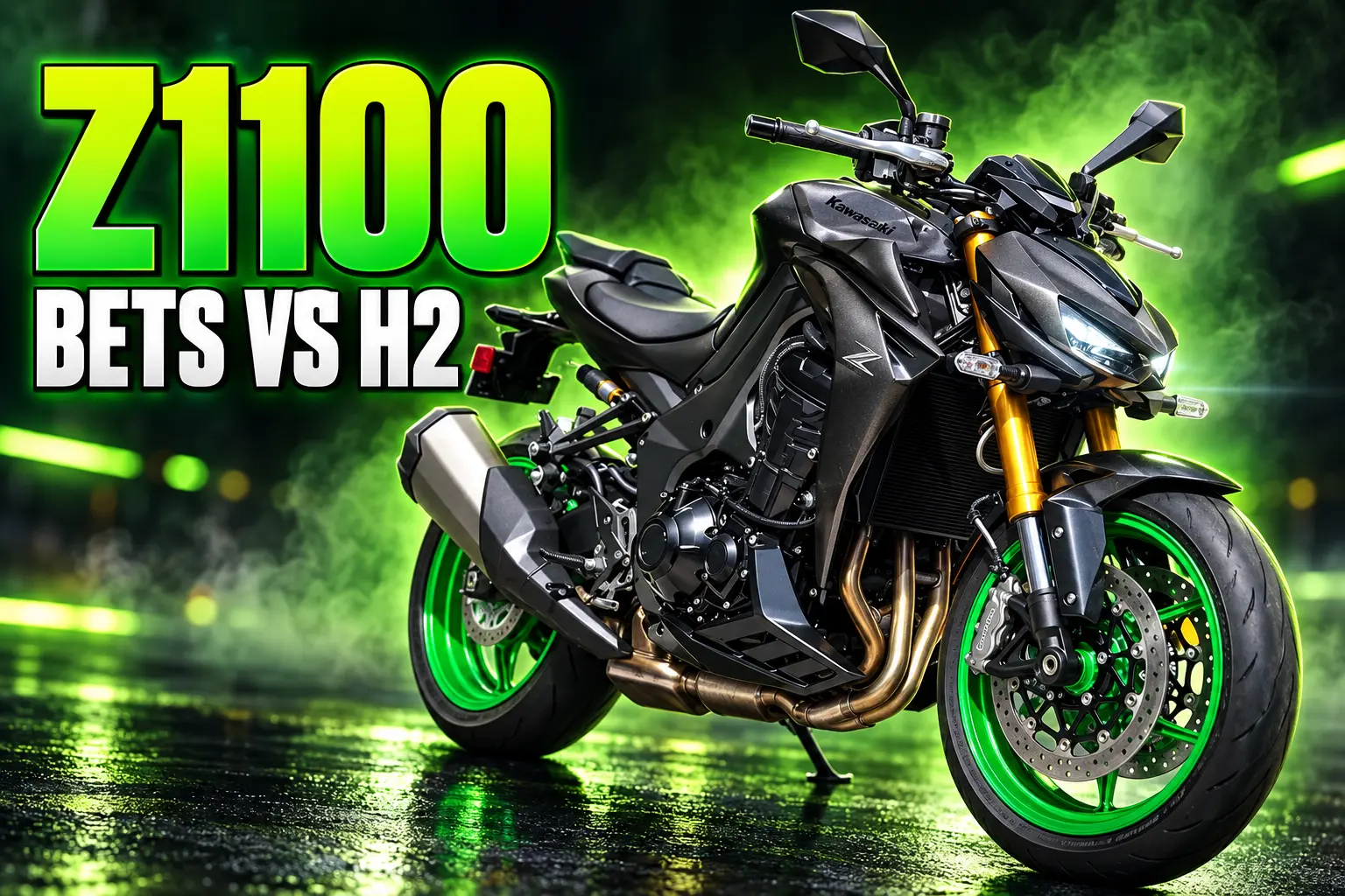Kawasaki Z1100 2026 Sugomi supernaked 136 PS