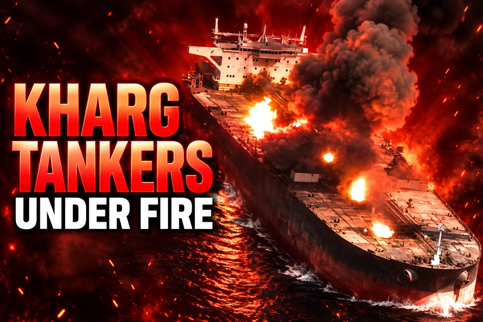 Kharg Island tankers under fire September strikes