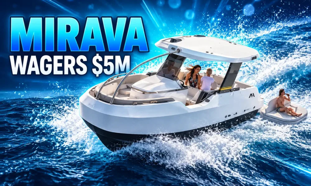 MIRAVA 7.9m dayboat $5 million Cannes wager