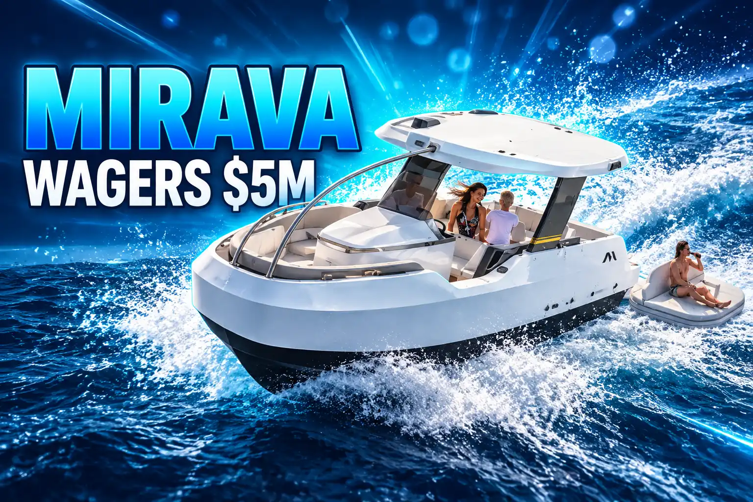 MIRAVA 7.9m dayboat $5 million Cannes wager