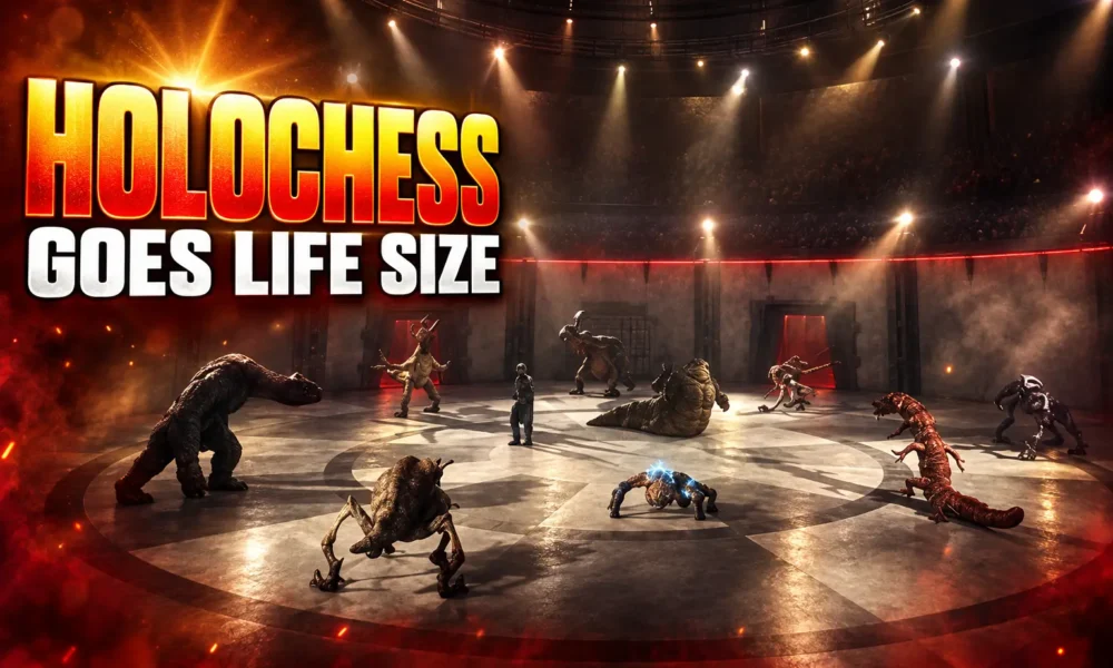 Mandalorian Grogu life size Dejarik holochess arena
