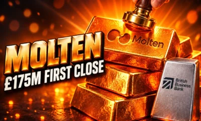 Molten Ventures Growth Fund £175m British Business Bank close