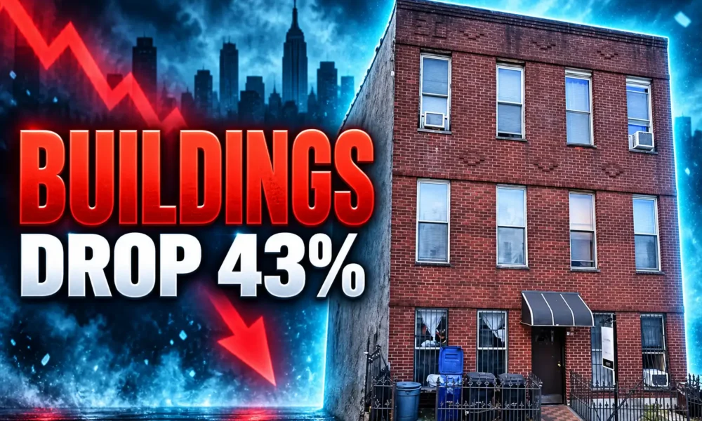 NYC rent freeze rent-stabilized buildings selling cheap