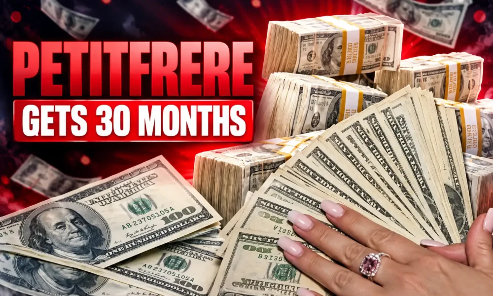 Petitfrere 30 months romance scam laundering sentence