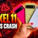Pixel 11 app crashes Google System Services