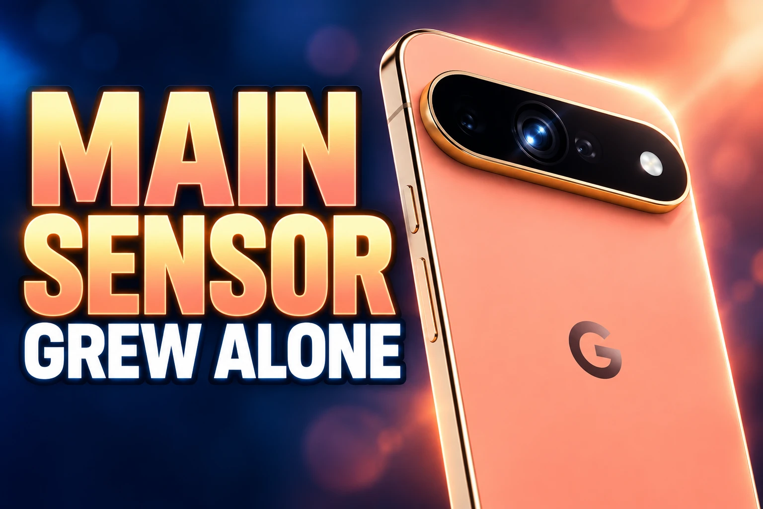 Pixel 11 main sensor grew others unchanged 48MP