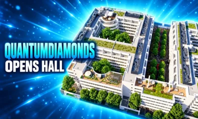 QuantumDiamonds QDm.1 Munich quantum chip inspection hall