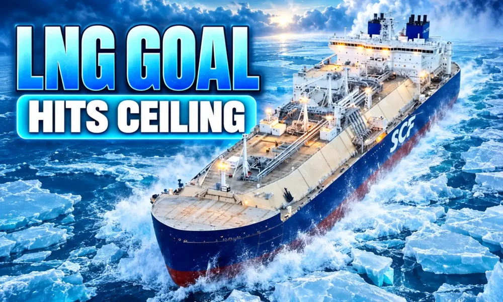 Russia Arctic LNG 2 tanker shortage China exports