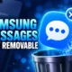 Samsung Messages removable on One UI 9 Galaxy phones
