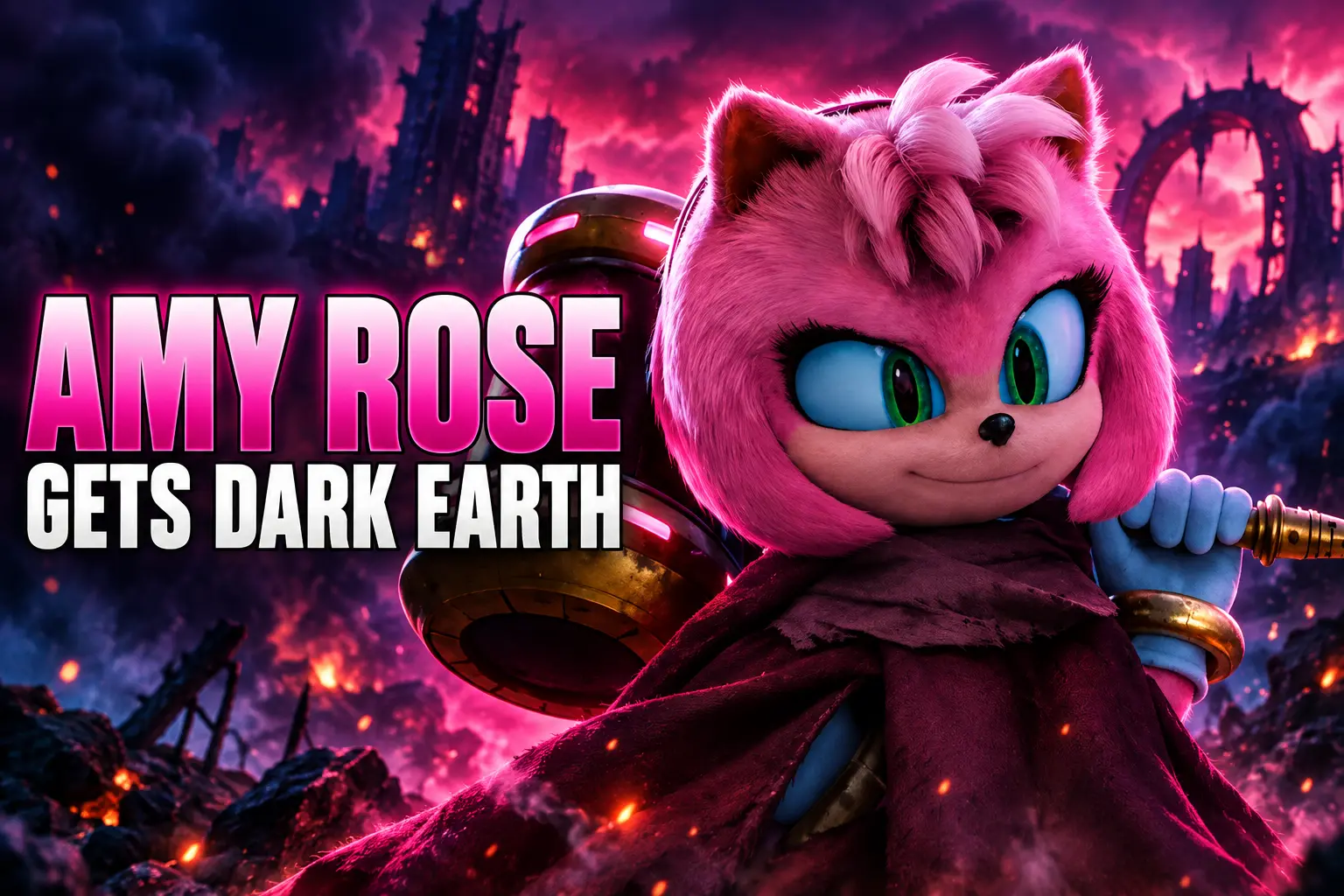 Sonic the Hedgehog 4 Amy Rose alternate future leak