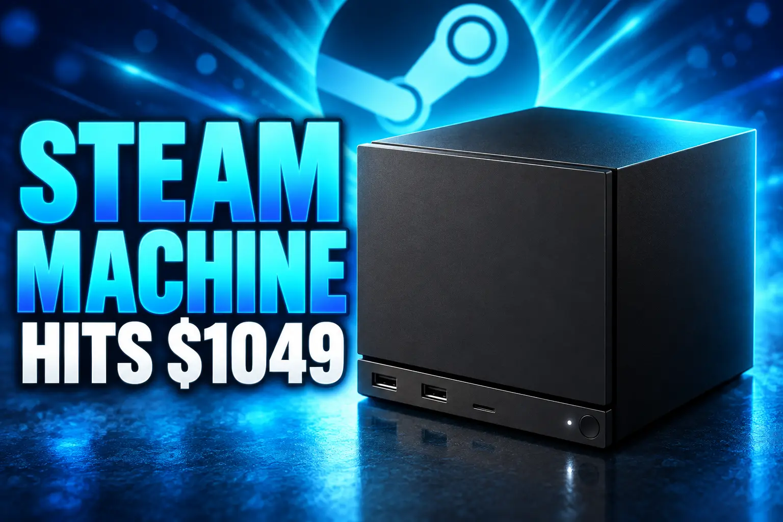 Steam Machine $1,049 unsubsidized living room PC
