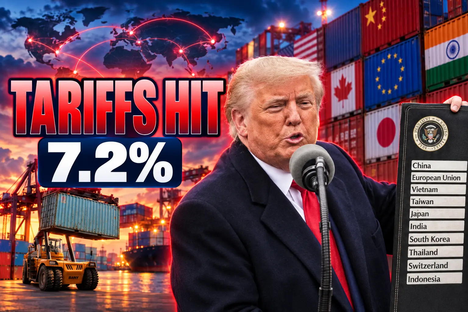 Trump tariffs 7.2 percent effective rate after court