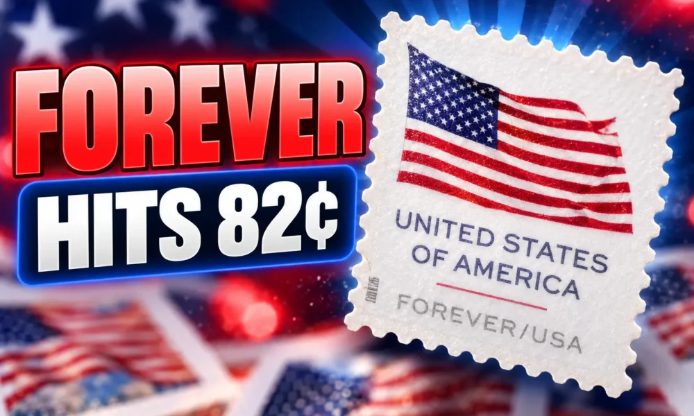 USPS Forever stamp now 82 cents July