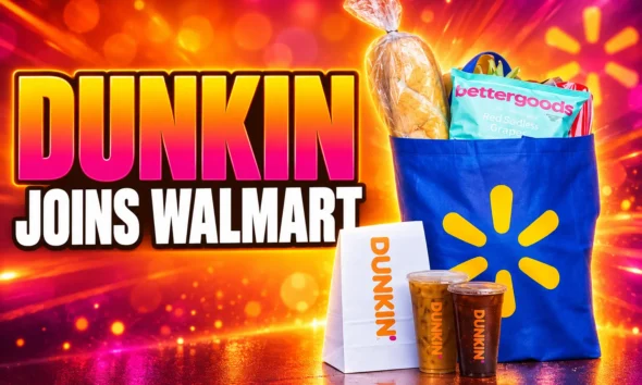 Walmart app adds Dunkin restaurant delivery