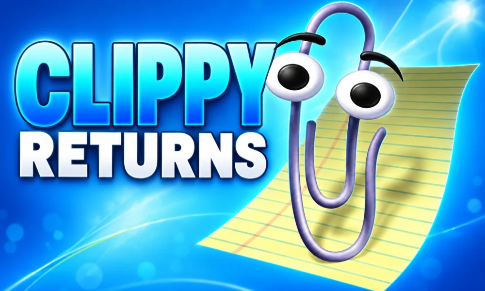 Windows 7 2026 Edition Clippy local AI concept