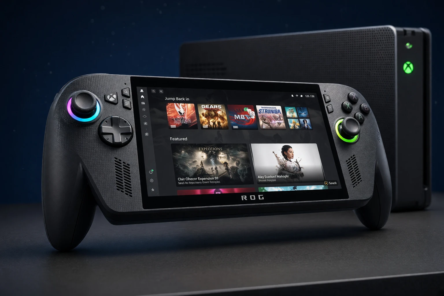 Xbox Project Helix family handheld and console