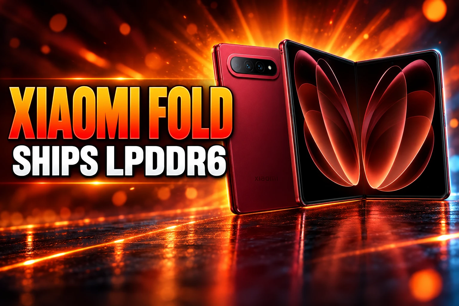 Xiaomi 18 Fold ships CXMT LPDDR6 first