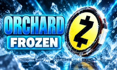 Zcash Orchard frozen 1174 blocks empty pool