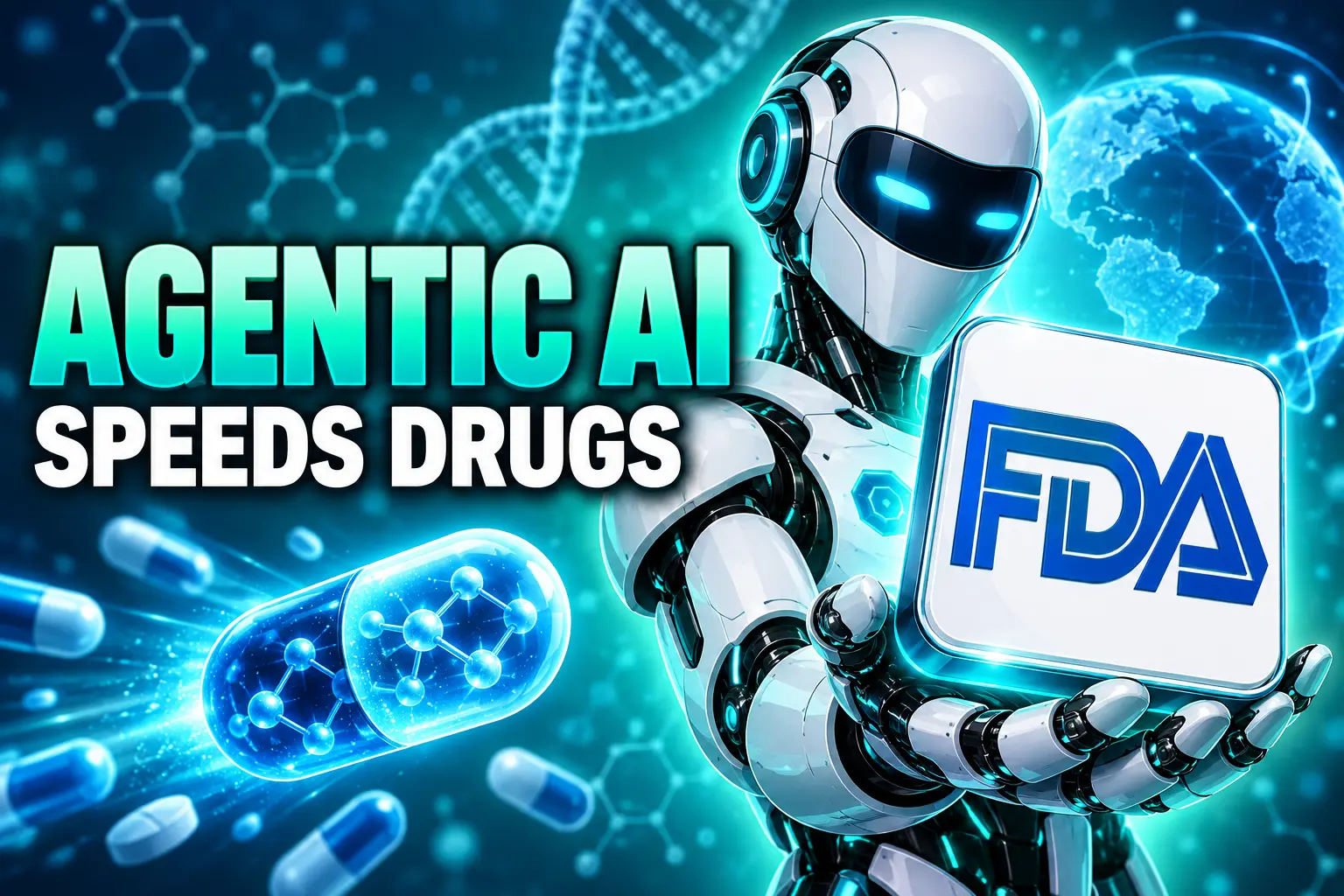 agentic AI biopharma drug discovery cycle time cuts