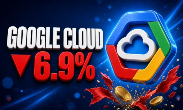 Alphabet Google Cloud 82% sales stock fell 6.9%