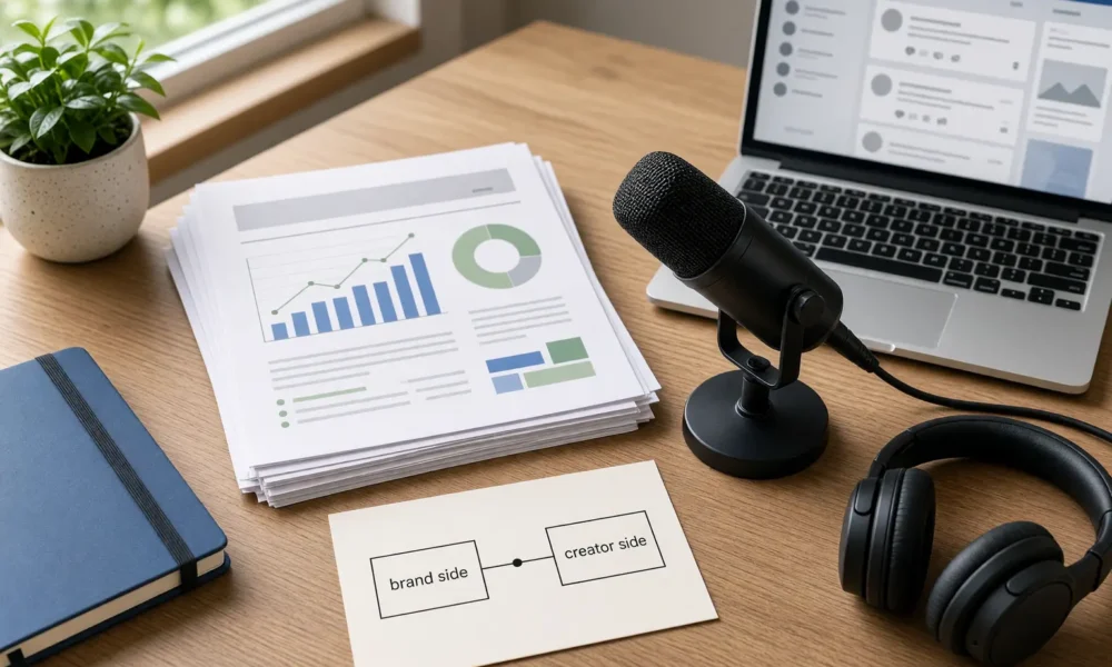 Astute B2B new media platform dual AI creator partnerships launch